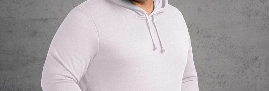 Sweatshirts grande taille pour homme